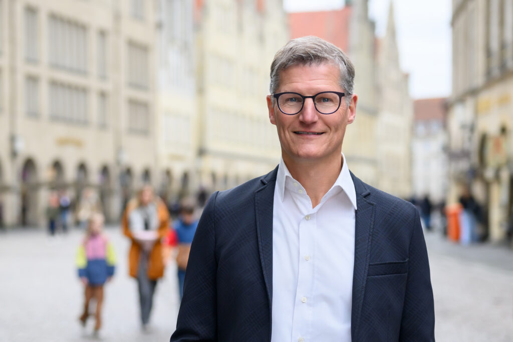 Tilman Fuchs , Oberbürgermeister der Stadt Münster, Fotonachweis: © Stadt Münster, Michael Möller